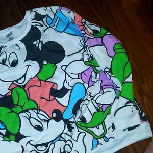 Disney Sweatshirt, 2x, plus size, Mickey, Minnie. Never worn.